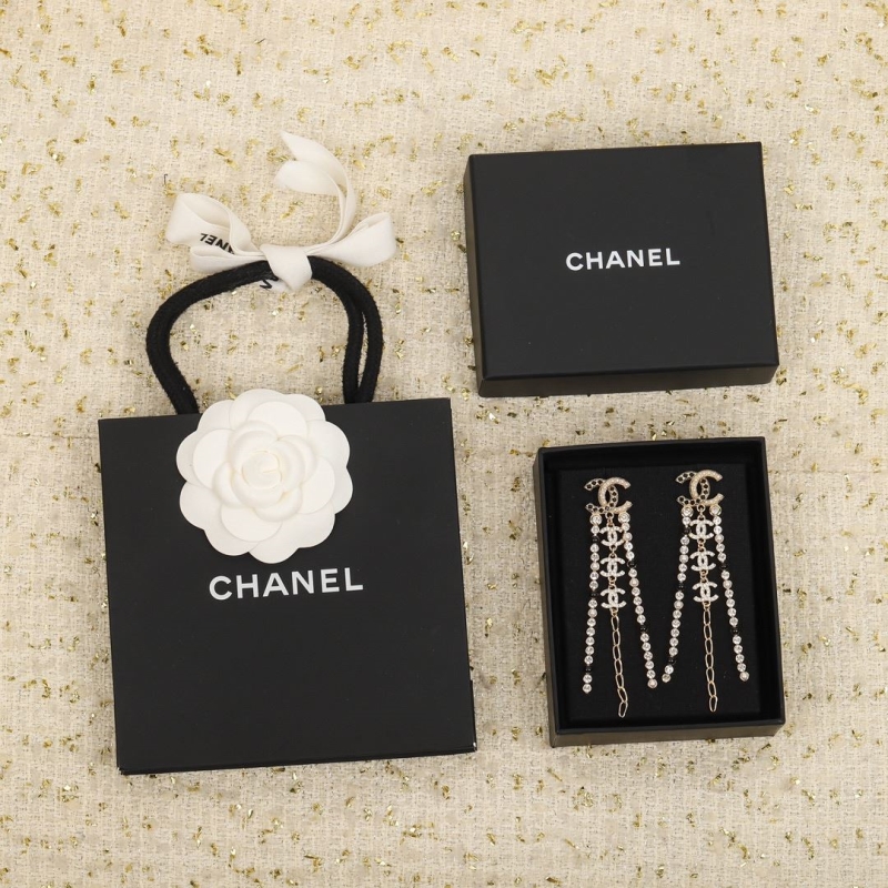 Ch*el earrings